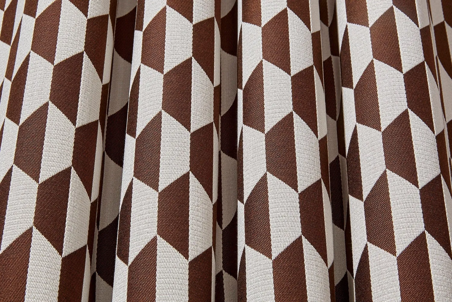 Cole & Son Tile Jacquard Stoffmuster Fliesenoptik