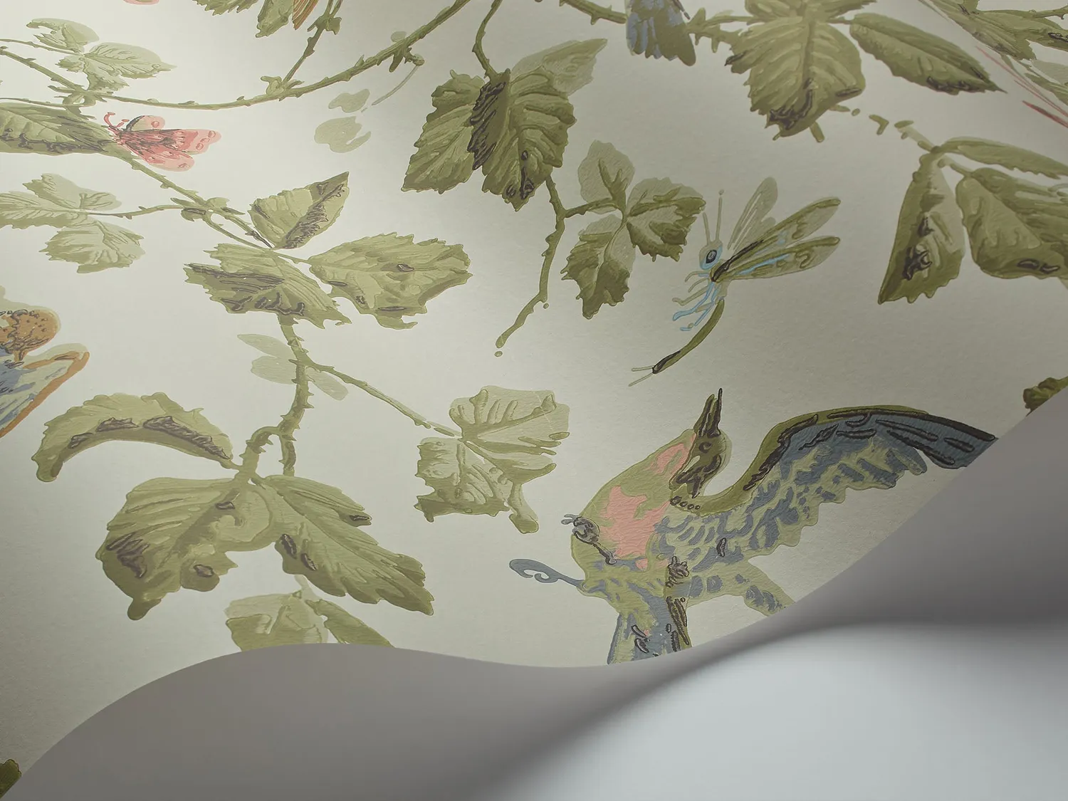 Cole & Son Winter Birds Tapete Muster Vögel