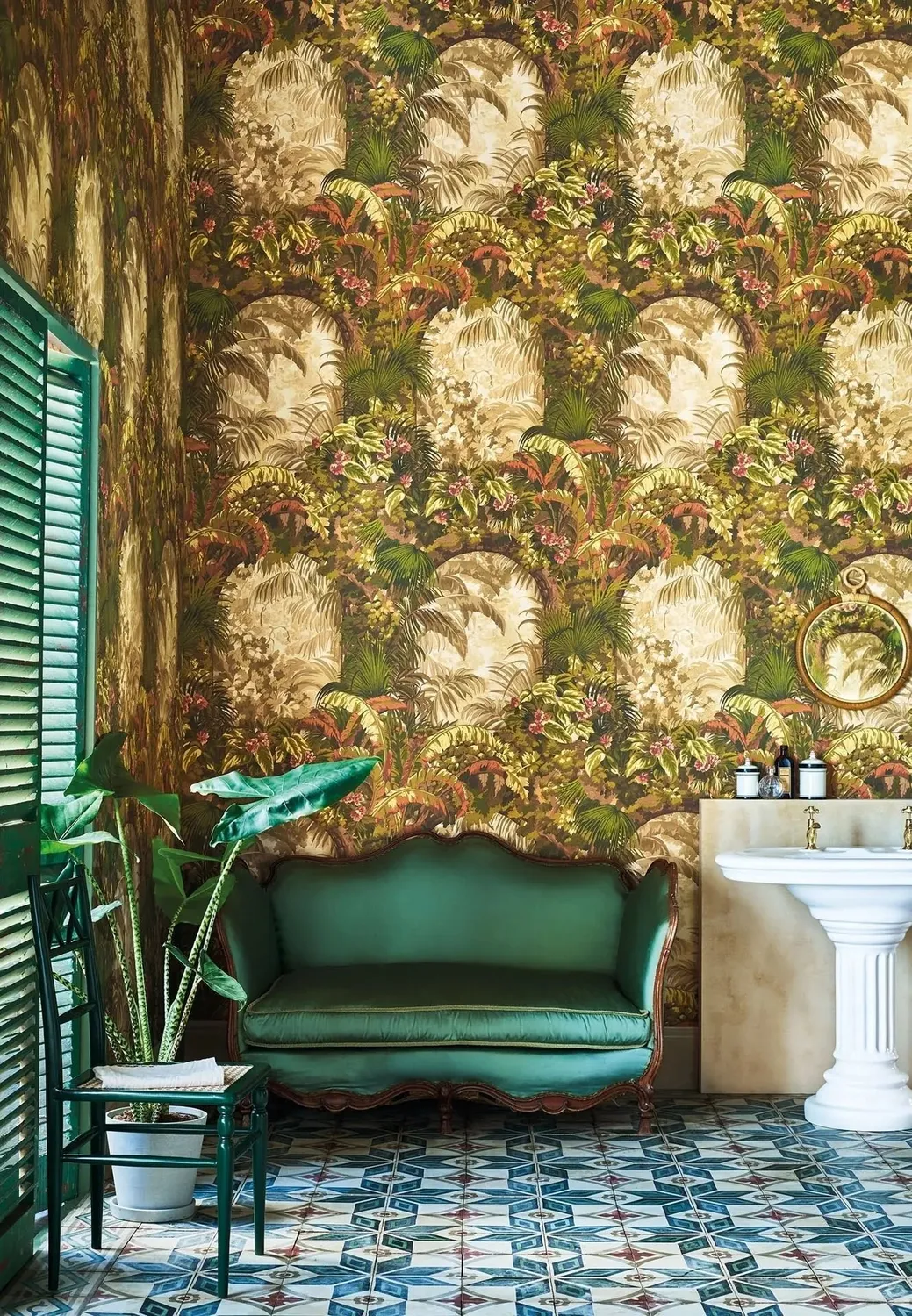 Cole & Son Hispalis Tapetenmuster Rankenmotiv