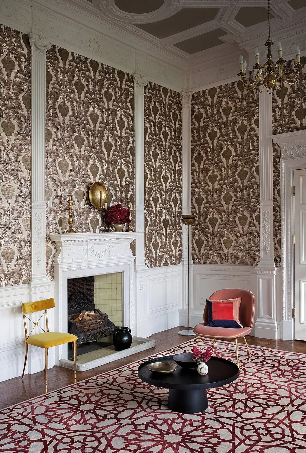 Cole & Son Hollywood Palm Tapete Palmenmotiv