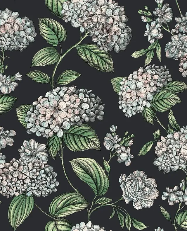 Cole&Son Ramo di Ortensia Tapete Hortensie
