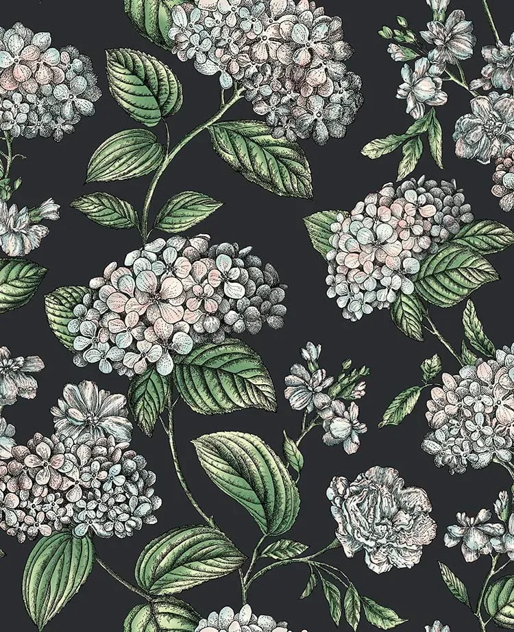 Cole&Son Ramo di Ortensia Tapete Hortensie