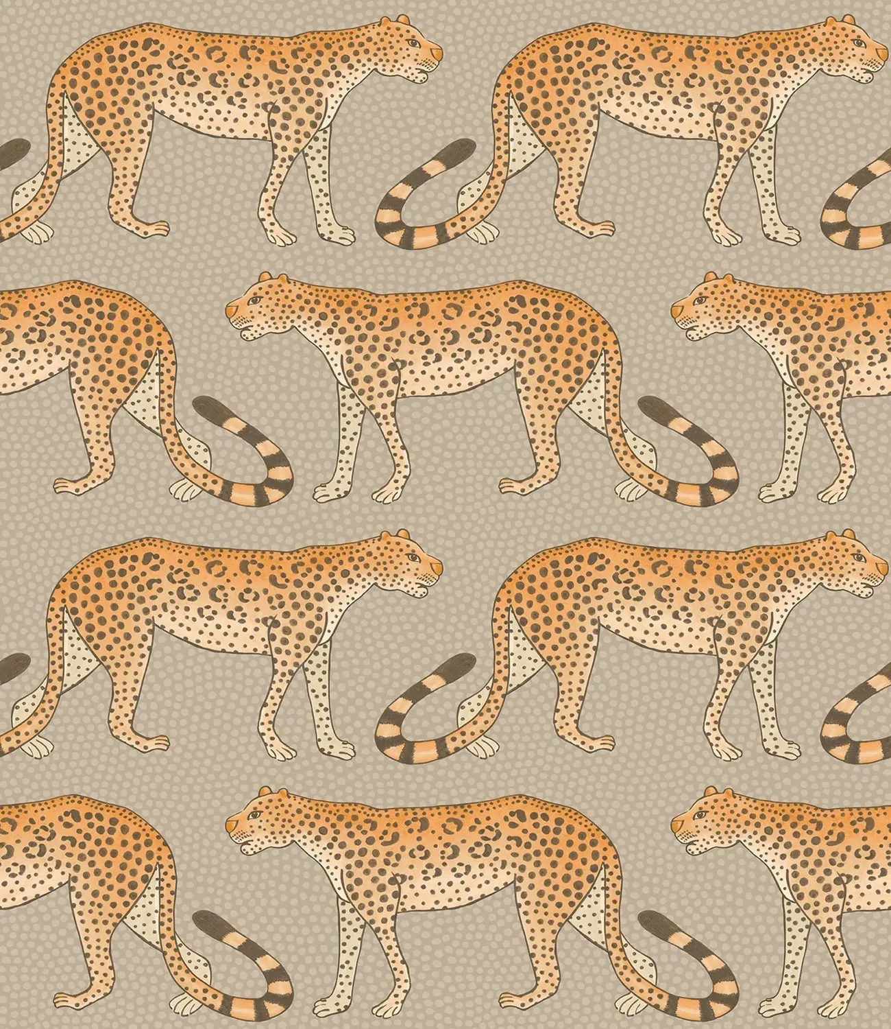 Cole & Son Leopard Walk Tapete Leoparden