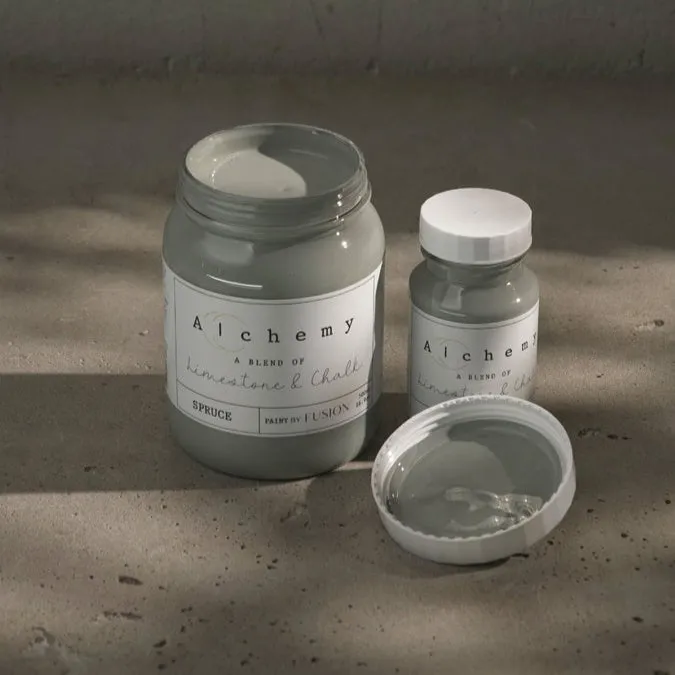 Fusion Mineral Paint Alchemy Fichte Kreidefarbe Blaugrau