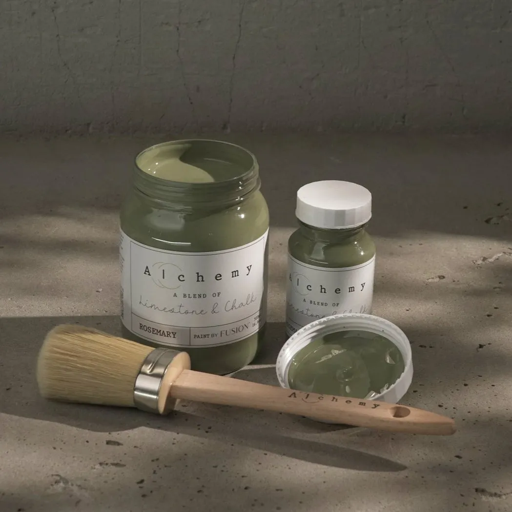 Fusion Mineral Paint Alchemy Rosmarin Kreidefarbe Mittelgrün