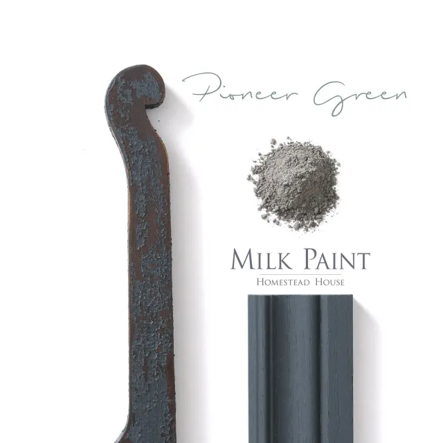 Homestead House Pioneer Green Milk Paint Waldgrün