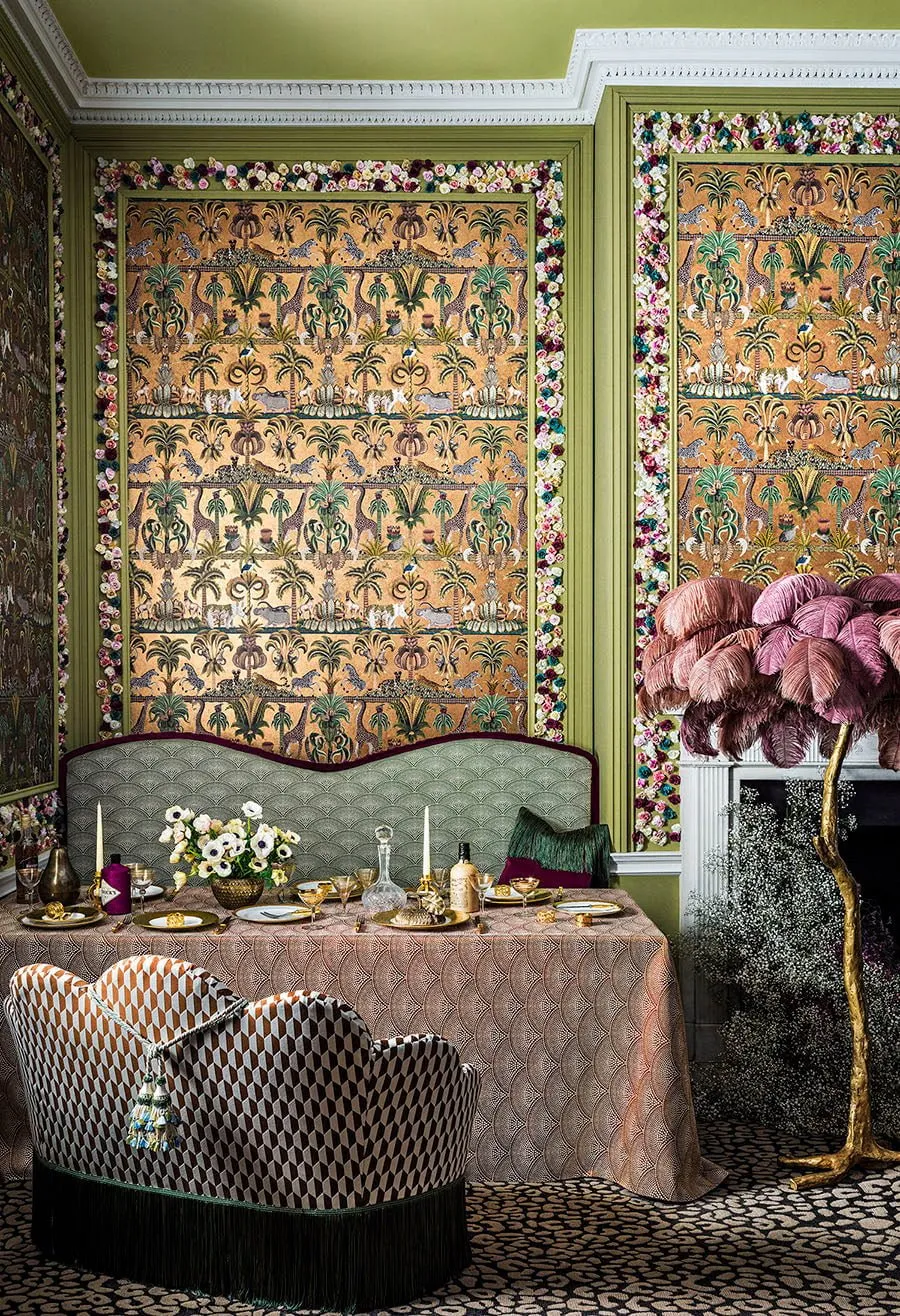 Cole&Son Afrika Kingdom Sample Tapetenmuster