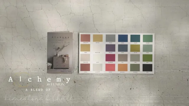 Fusion Mineral Paint Alchemy Farbkarte True to Colour Card